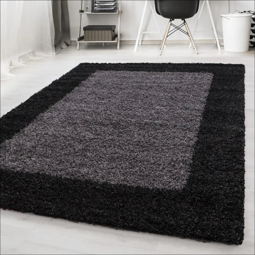 Kilimas NI2338 - €20 Save 30% 100-200, 25-50, 50-100, __label:Pristatymas 5-14 d.d., apvalus 60 x 110 cm / Antracitas