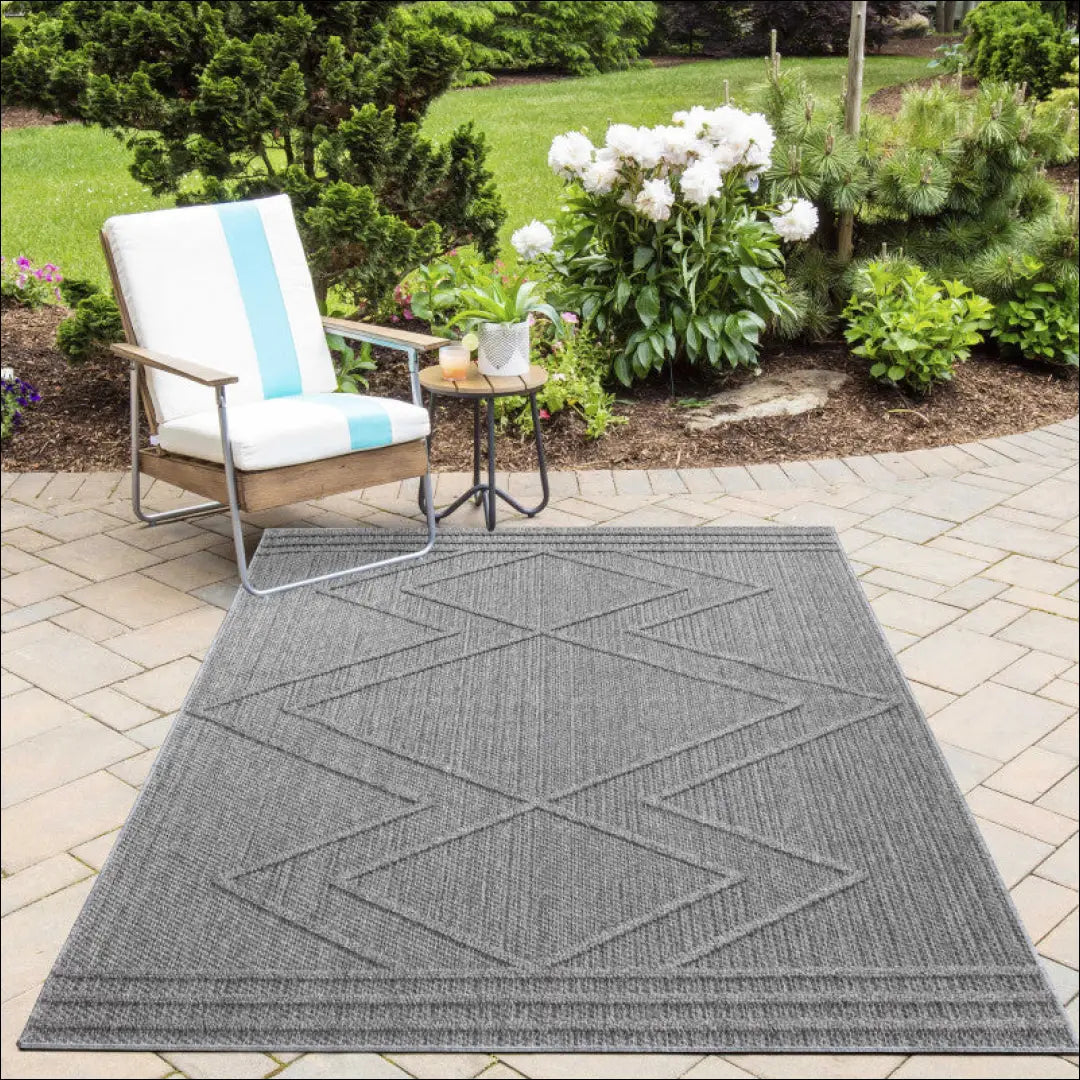 Kilimas NI2569 - €60 Save 30% 100-200, 50-100, __label:Pristatymas 5-14 d.d., ayy, color-pilka 80 x 150 cm / Pilka