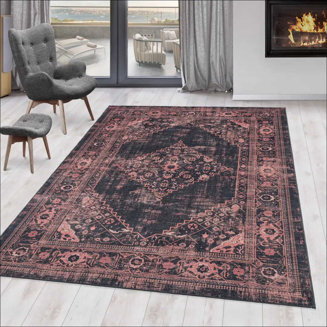 Kilimas NI2591 - €40 Save 30% 100-200, 25-50, 50-100, __label:Pristatymas 5-14 d.d., ayy 80 x 150 cm / Raudona