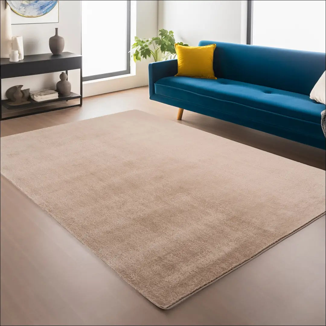 Kilimas NI2821 - €57 Save 15% 100-200, 25-50, 50-100, __label:Pristatymas 5-14 d.d., apvalus 120 x 160 cm / Smėlio