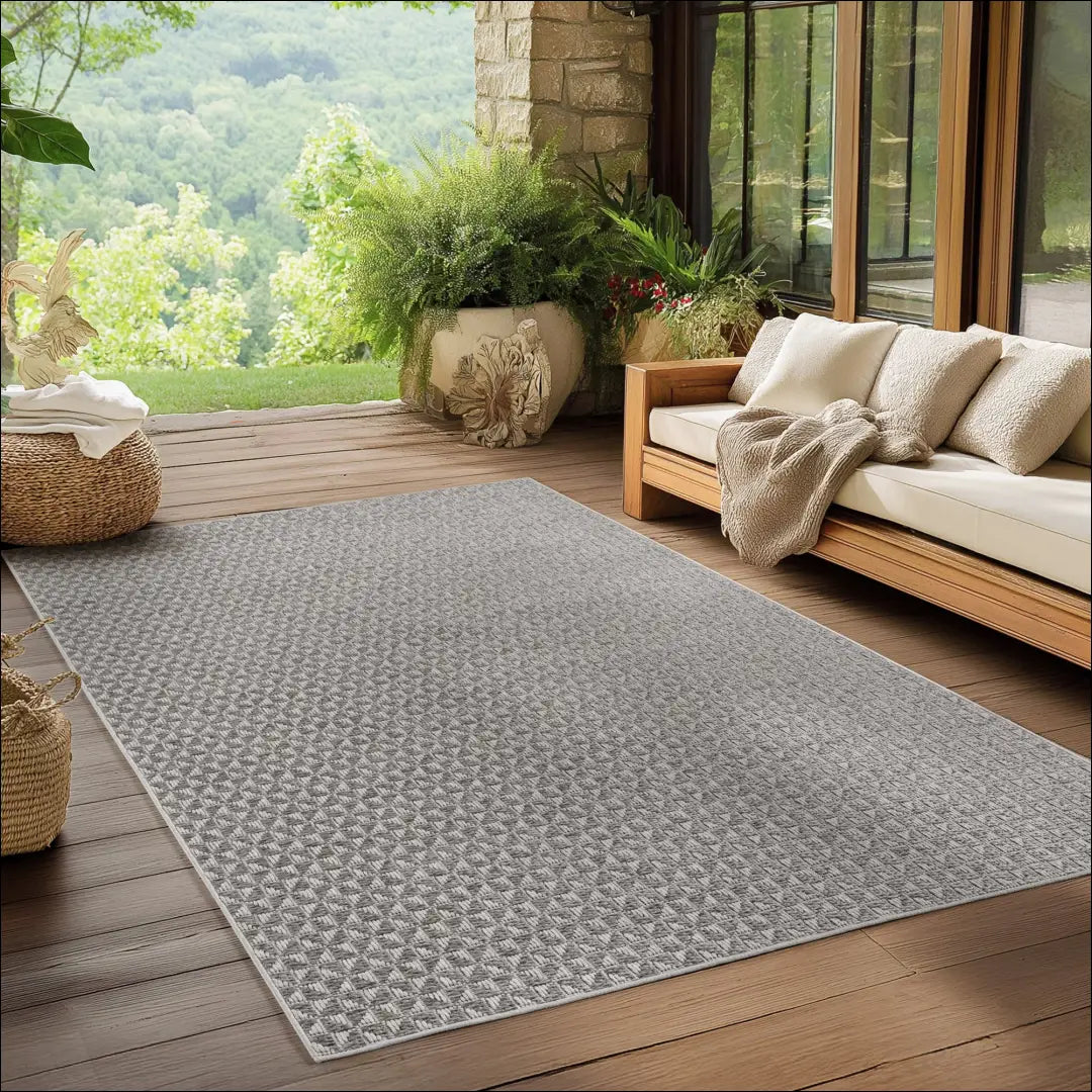 Kilimas NI2822 - €79 Save 15% 100-200, 50-100, __label:Pristatymas 5-14 d.d., ayy, ayy2026 120 x 170 cm / Pilka / 100 %