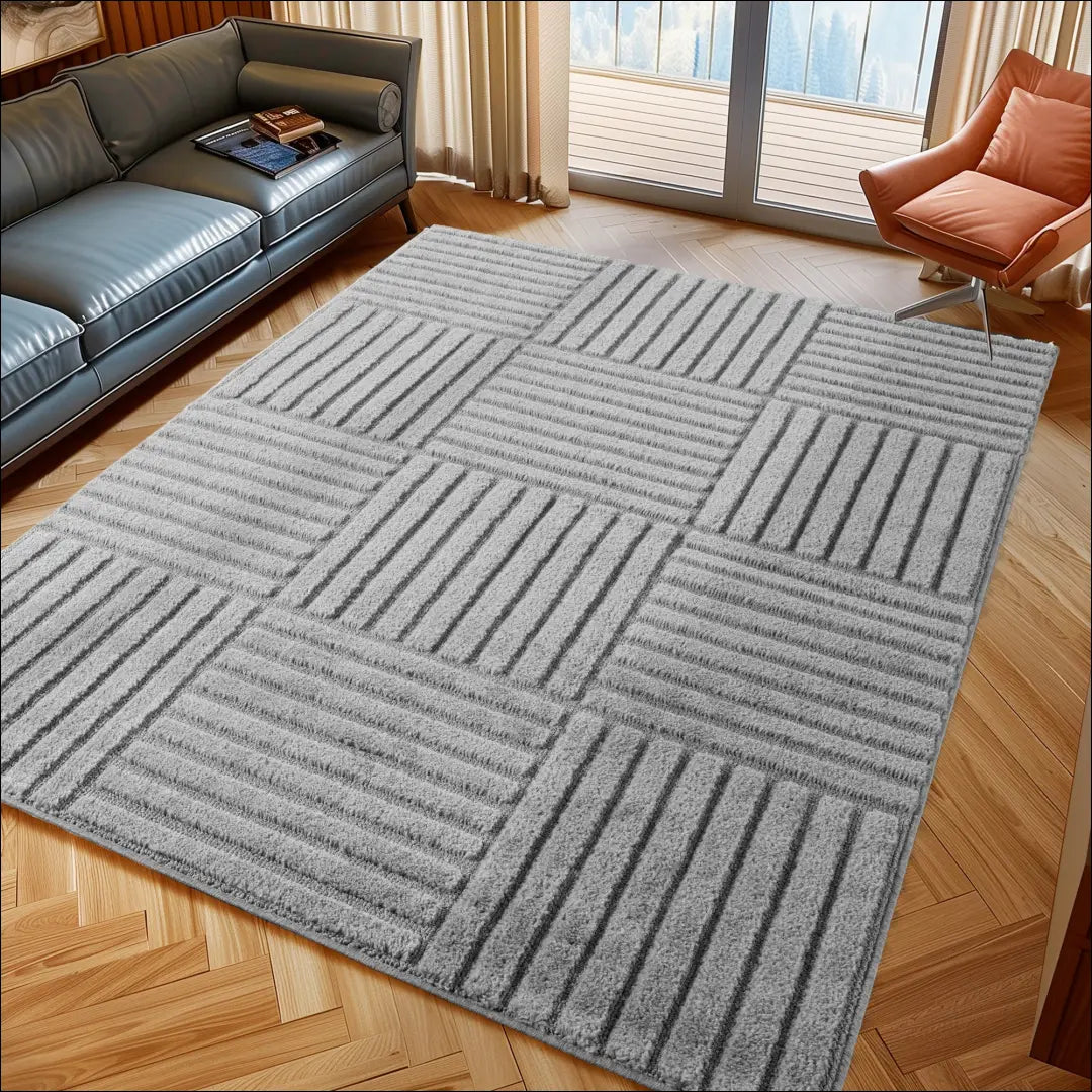 Kilimas NI2901 - €100 Save 15% 100-200, 25-50, 50-100, __label:Pristatymas 5-14 d.d., apvalus 120 x 170 cm / Sidabras