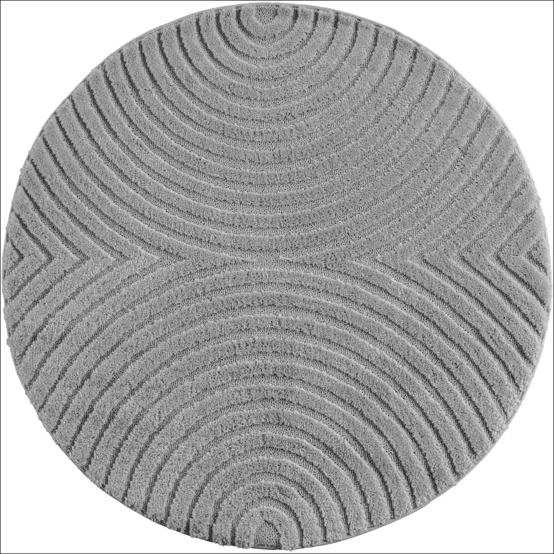 Kilimas NI2904 - €77 Save 15% 100-200, 25-50, 50-100, __label:Pristatymas 5-14 d.d., apvalus 120 x cm / Sidabras / 100