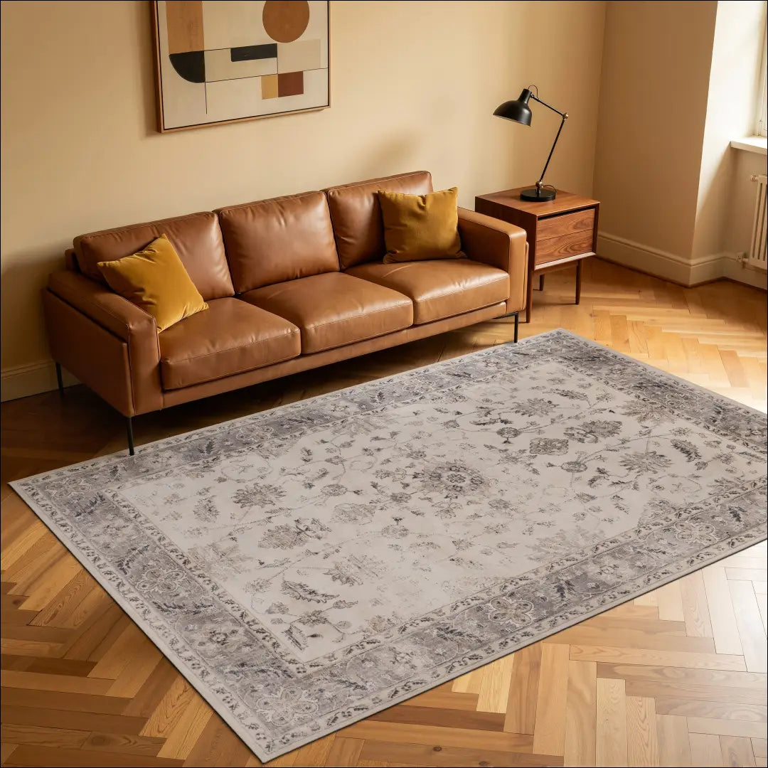 Kilimas NI2951 - €50 Save 15% 100-200, 50-100, ayy2026new, kilimai, Kurzflorteppich waschbar Smėlio / Poliesteris / 80