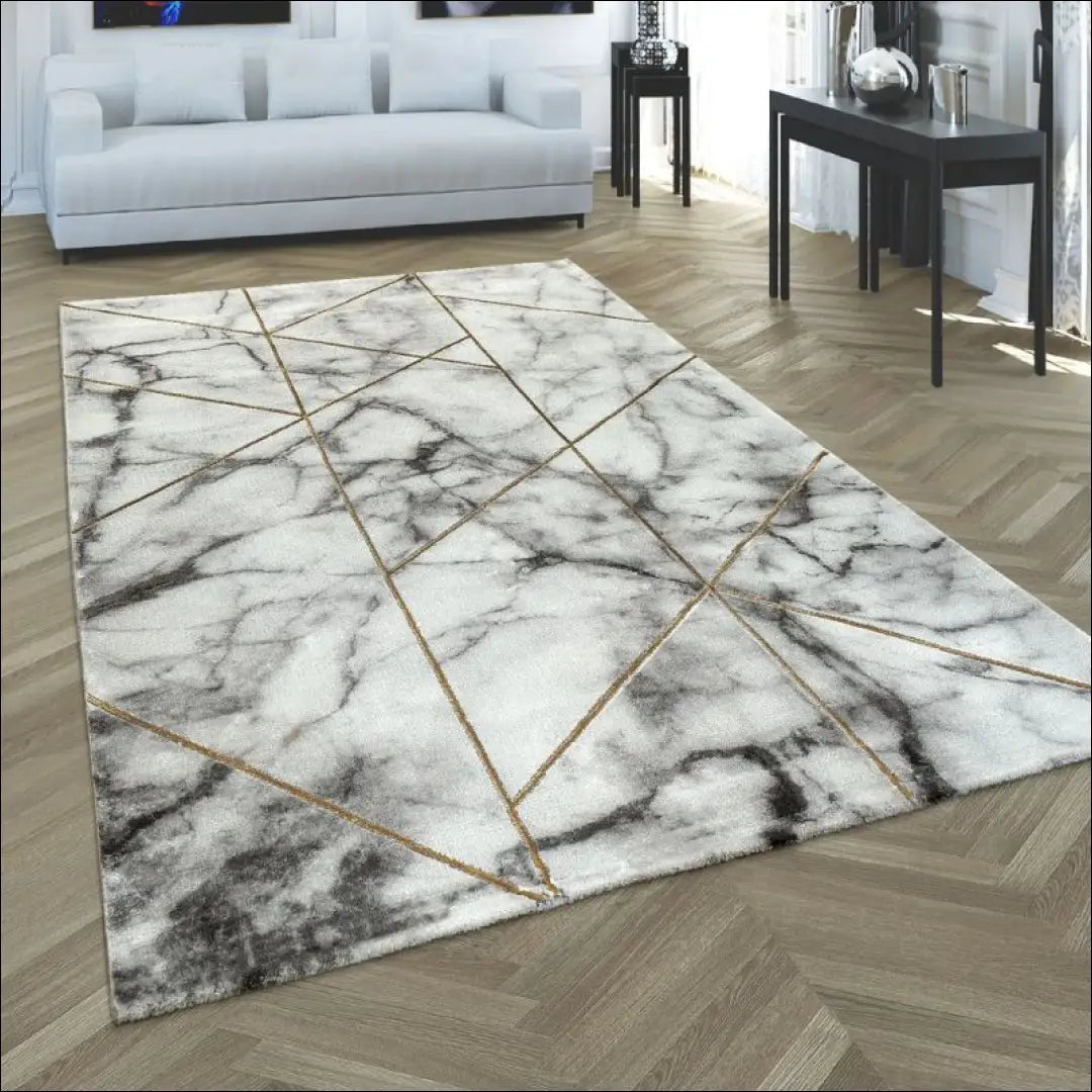 Kilimas NI3066 - €101 Save 15% 100-200, __label:Pristatymas 5-14 d.d., ayy, Carpet 3D vaizdas Pattern Marble Look Grey