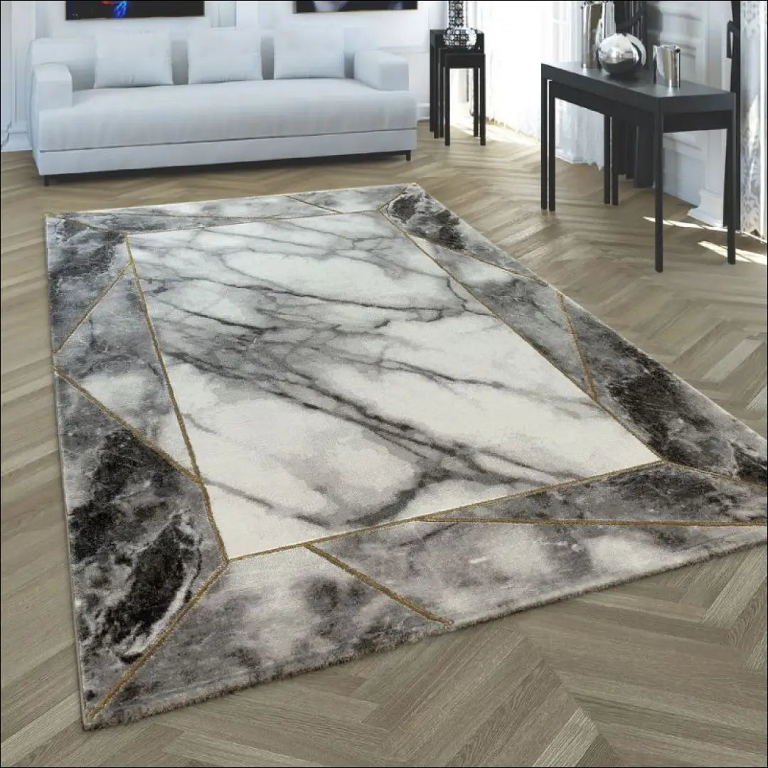 Kilimas NI3073 - €101 Save 15% 100-200, __label:Pristatymas 5-14 d.d., ayy, Carpet Marble Pattern 3D vaizdas Border
