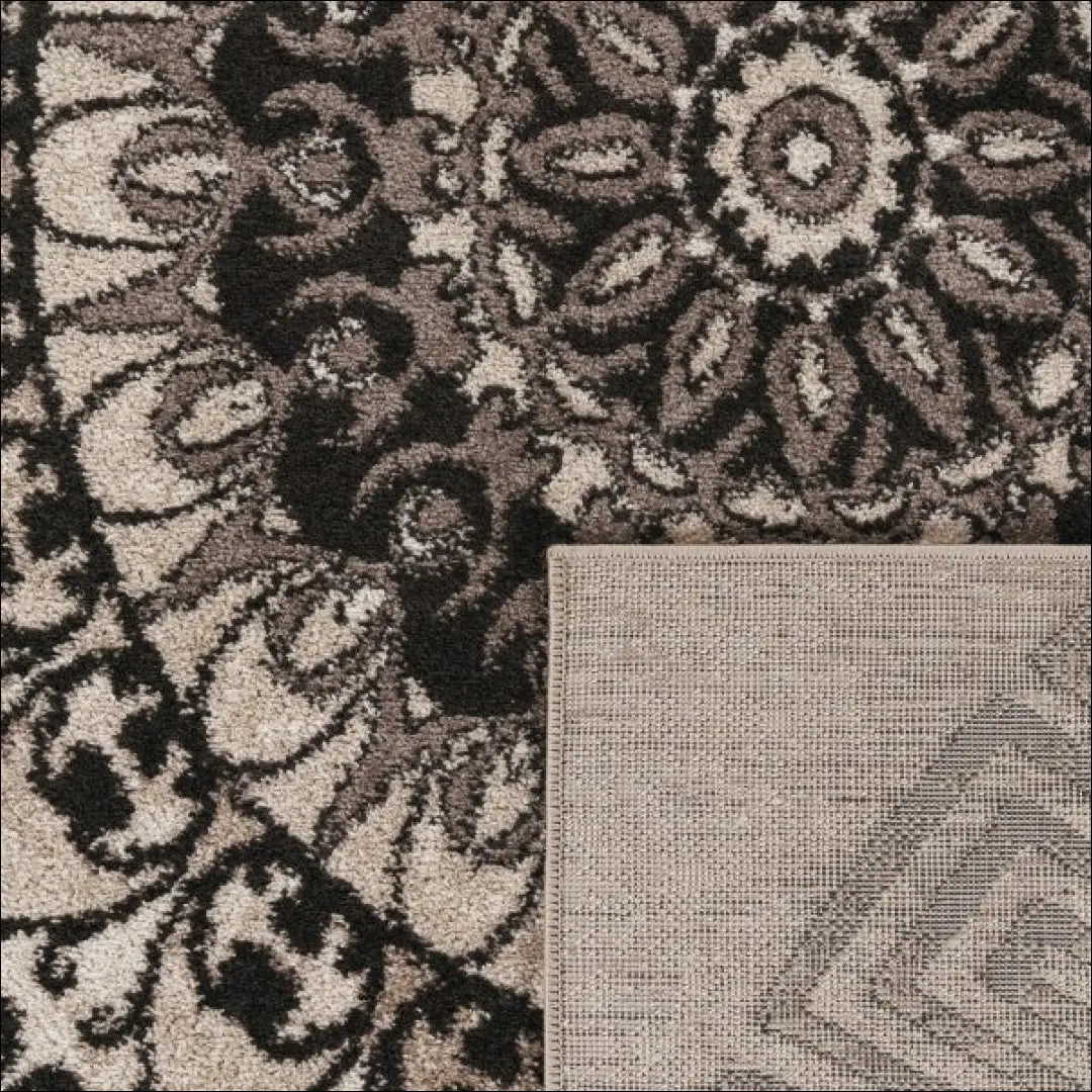 Kilimas NI3076 - 100-200, 50-100, __label:Pristatymas 5-14 d.d., ayy, Carpet With Pattern Circle Ornaments In Grey