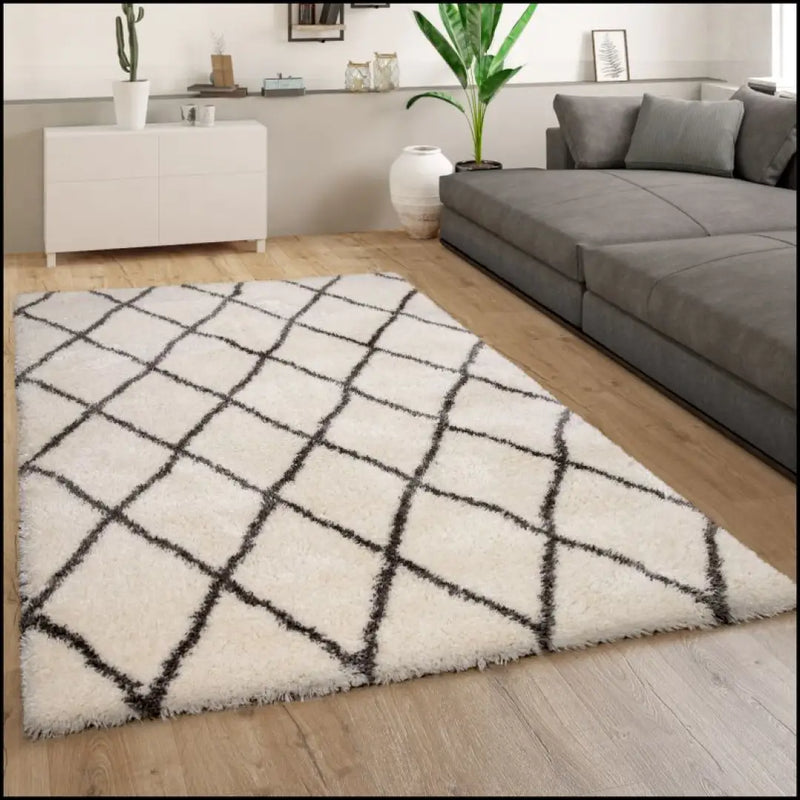 Kilimas NI3171 - €59 Save 15% 100-200, 50-100, __label:Pristatymas 5-14 d.d., ayy, color-kremas 60 x 90 cm / Kremas