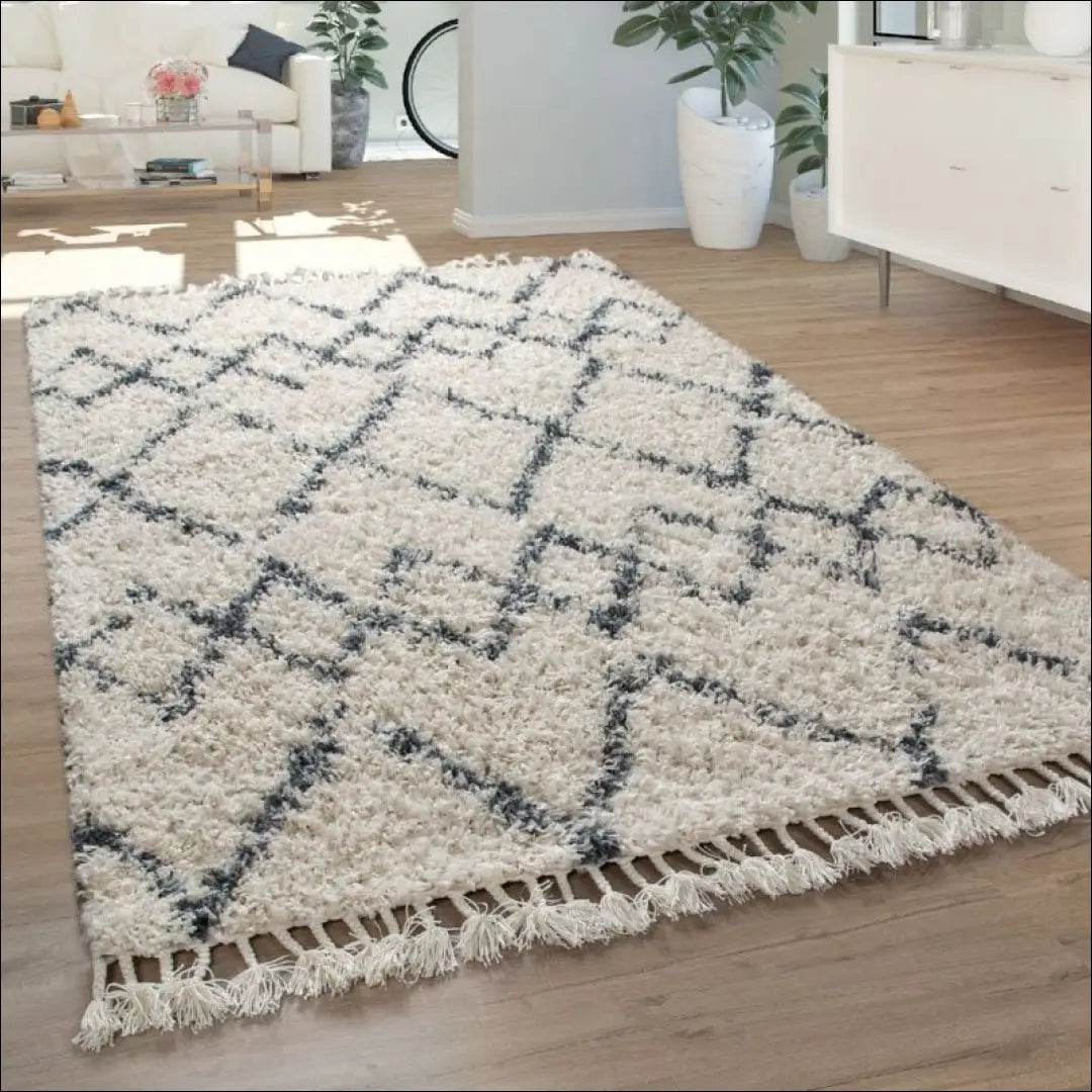 Kilimas NI3197 - €61 Save 15% 100-200, 50-100, __label:Pristatymas 5-14 d.d., ayy, color-kremas 60 x 100 cm / Kremas