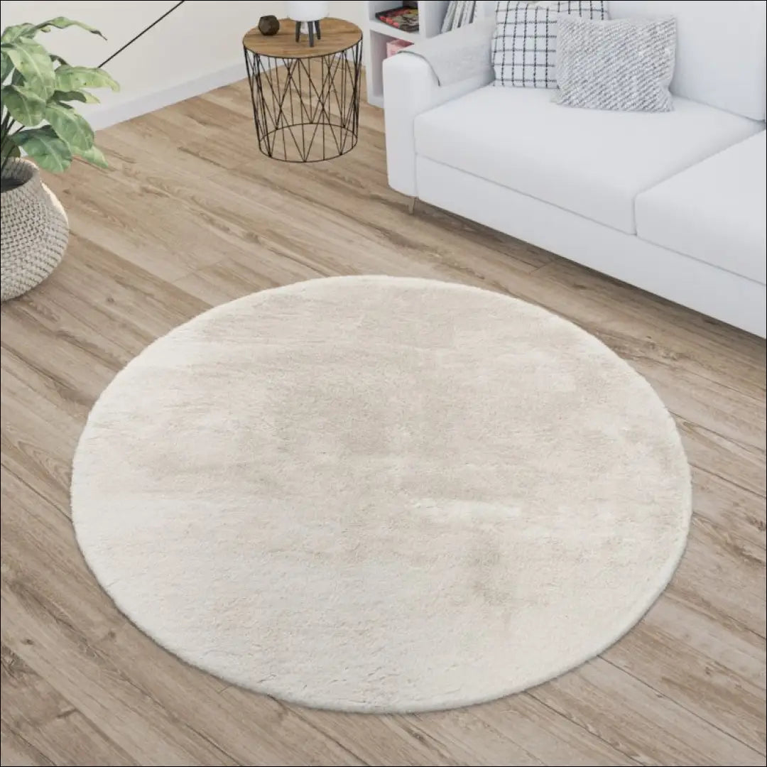 Kilimas NI3225 - €52 Save 15% 100-200, 50-100, __label:Pristatymas 5-14 d.d., apvalus, ayy 60x90 cm / Kremas