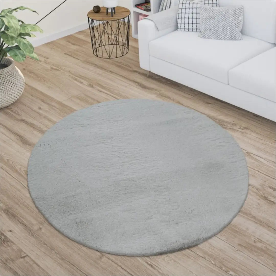 Kilimas NI3226 - €52 Save 15% 100-200, 50-100, __label:Pristatymas 5-14 d.d., apvalus, ayy 60 x 90 cm / Pilka