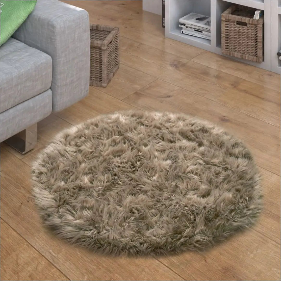 Kilimas NI3523 - €50 Save 15% 100-200, 25-50, 50-100, __label:Pristatymas 5-14 d.d., apvalus 40 cm x 60 / Ruda