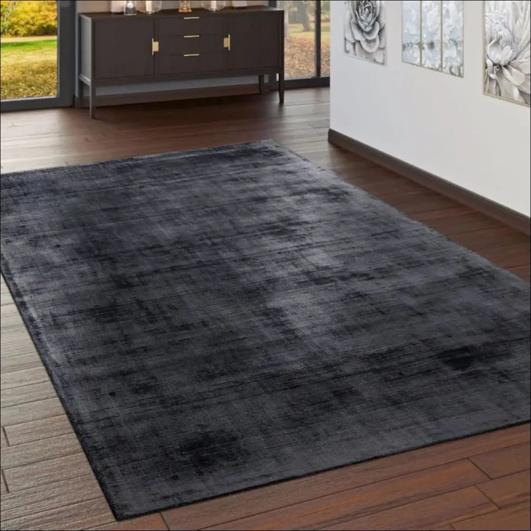 Kilimas NI3541 - €164 Save 15% 100-200, __label:Pristatymas 5-14 d.d., ayy, color-Anthracite, kilimai 80 cm x 150