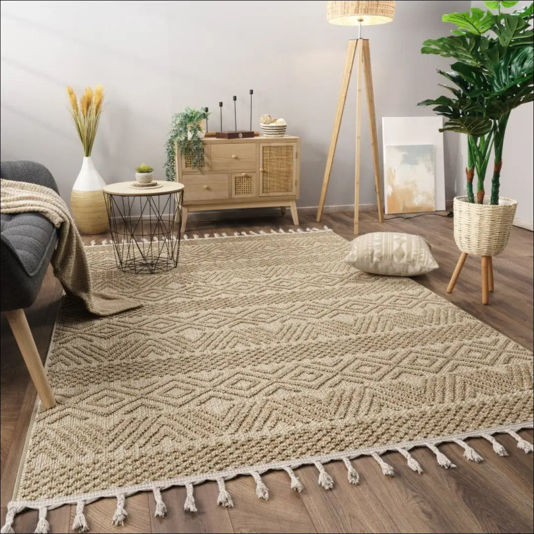 Kilimas NI4043 - €114 Save 15% 100-200, 50-100, __label:Pristatymas 5-14 d.d., color-Natur, kilimai 120x160 cm / Gamta