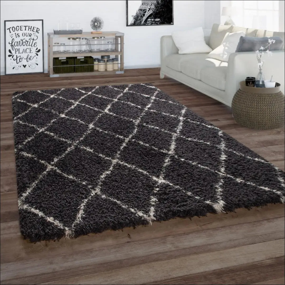 Kilimas NI4050 - €91 Save 15% 100-200, 25-50, 50-100, __label:Pristatymas 5-14 d.d., color-anthrazit 120x160 cm