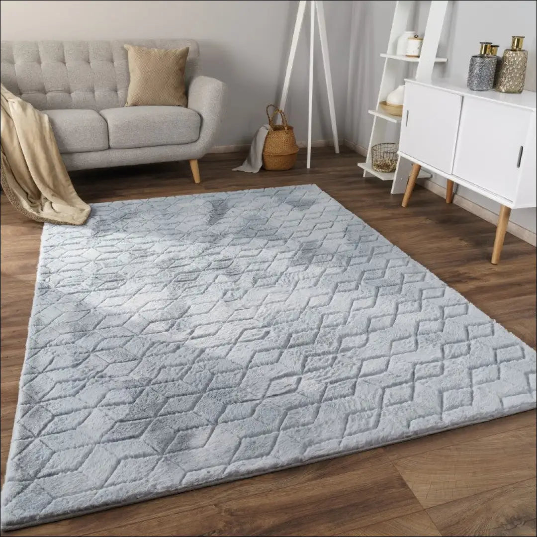 Kilimas NI4065 - €145 Save 15% 100-200, 50-100, __label:Pristatymas 5-14 d.d., color-Grau, kilimai 120x160 cm / Pilka