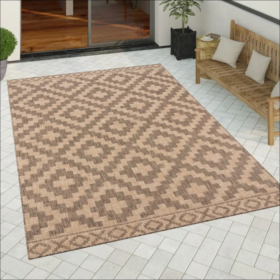 Kilimas NI4101 - €72 Save 15% 100-200, 50-100, __label:Pristatymas 5-14 d.d., color-smelio, kilimai 120x160 cm / Smėlio