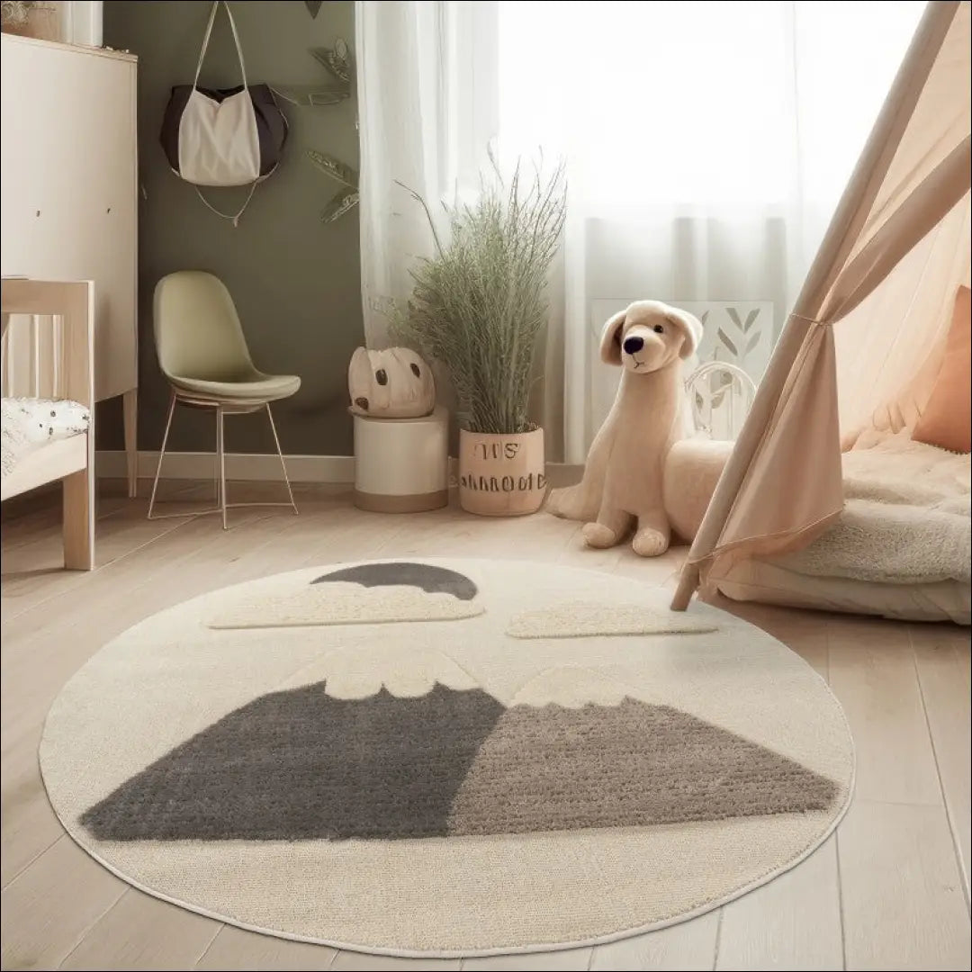 Kilimas NI4125 - €129 Save 15% 100-200, __label:Pristatymas 5-14 d.d., color-creme, kilimai, newdiva2 120 cm skersmuo