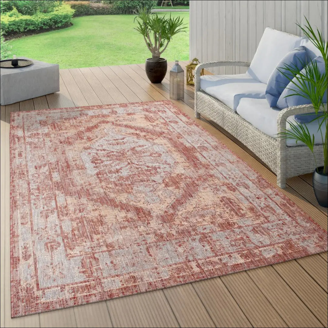 Kilimas NI4137 - €69 Save 15% 100-200, 25-50, 50-100, __label:Pristatymas 5-14 d.d., color-Rot 120x160 cm / Raudona