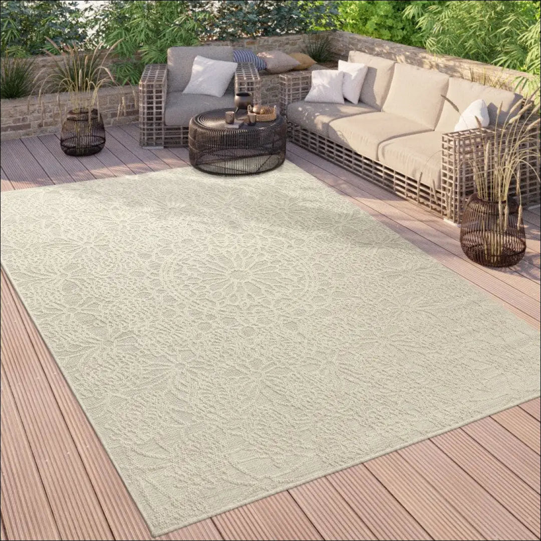 Kilimas NI4166 - €98 Save 15% 100-200, 50-100, __label:Pristatymas 5-14 d.d., color-creme, kilimai 120x160 cm / kremas