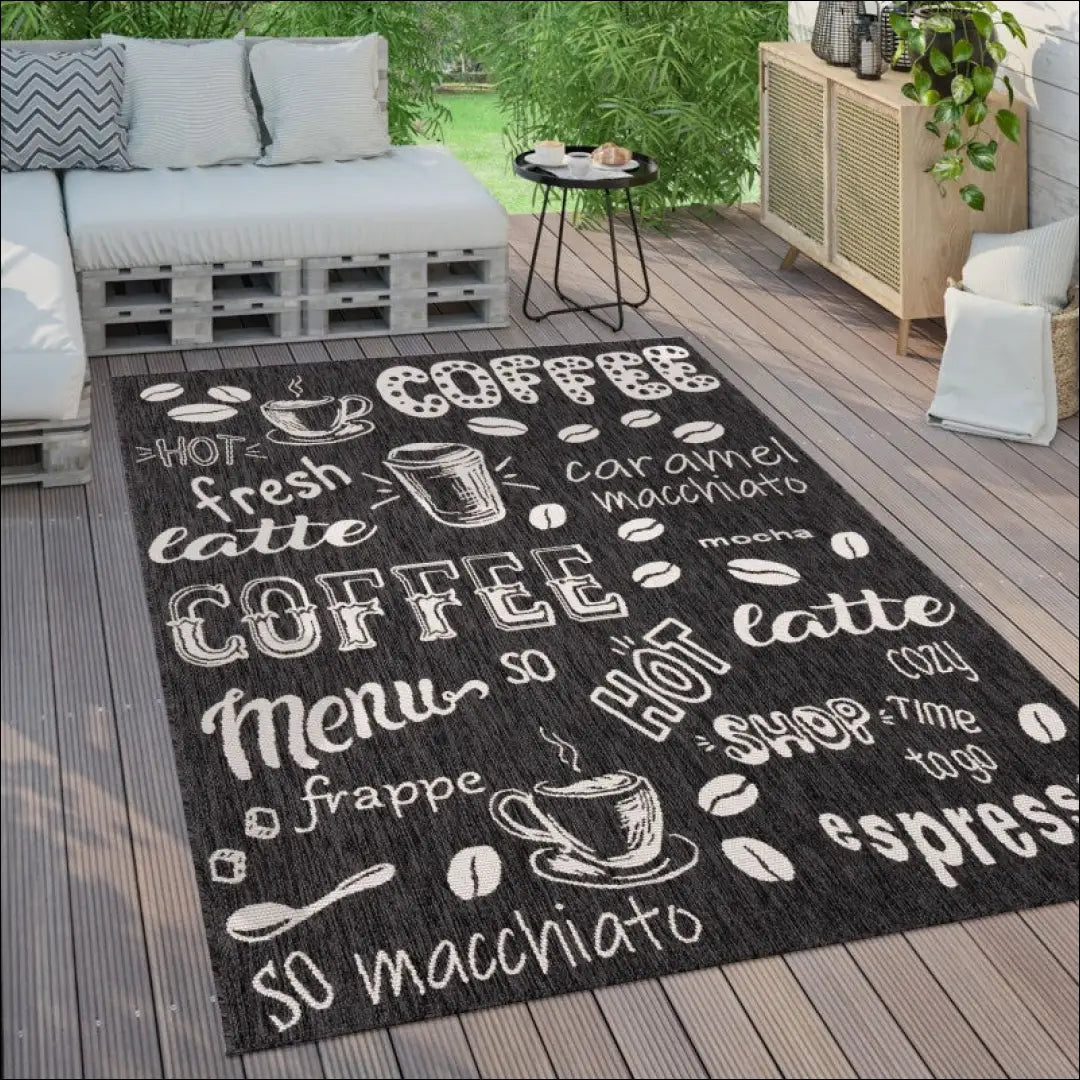 Kilimas NI4172 - €80 Save 15% 100-200, 25-50, 50-100, __label:Pristatymas 5-14 d.d., color-anthrazit 120x160 cm