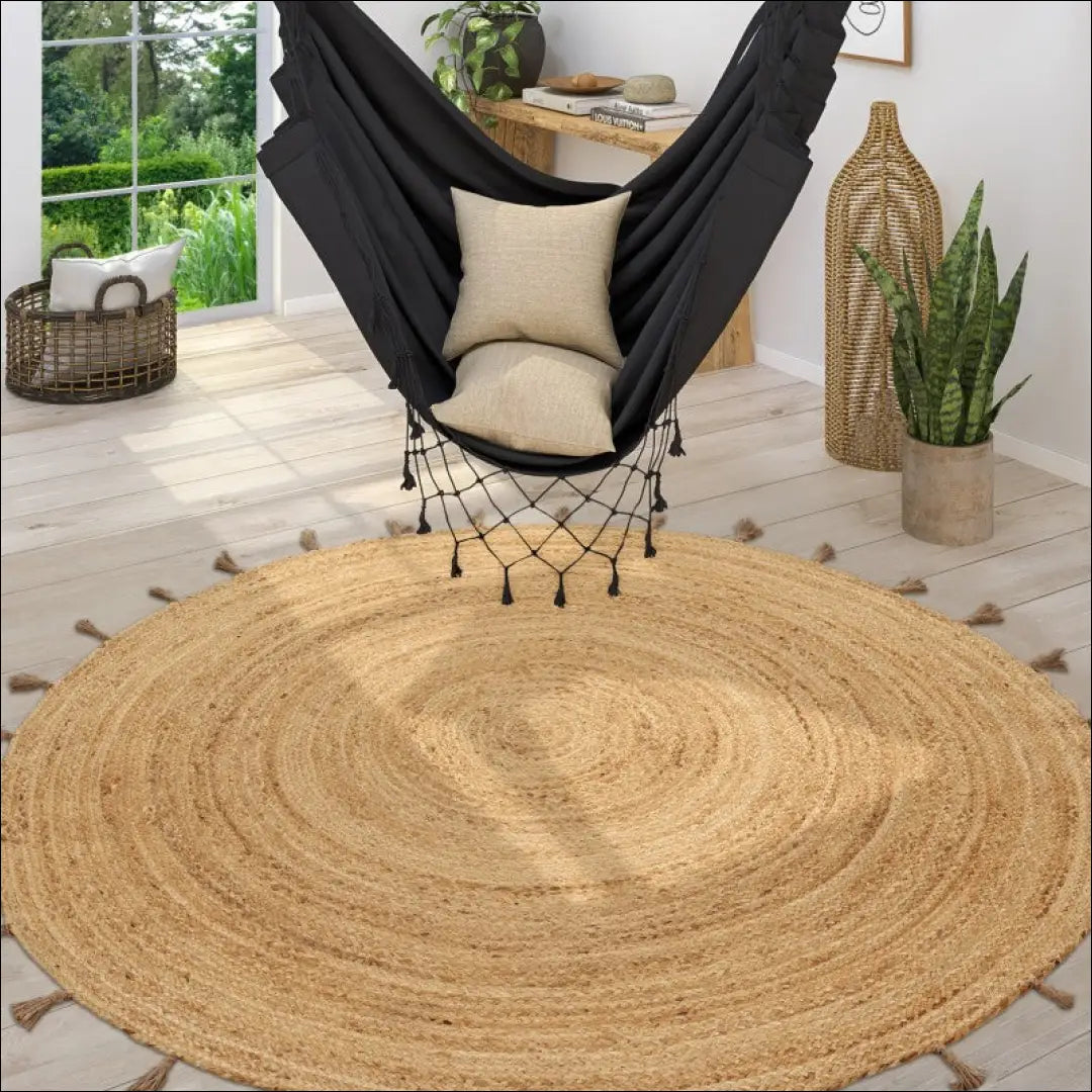 Kilimas NI4230 - €83 Save 15% 100-200, 50-100, __label:Pristatymas 5-14 d.d., color-Nature, kilimai 100 cm round