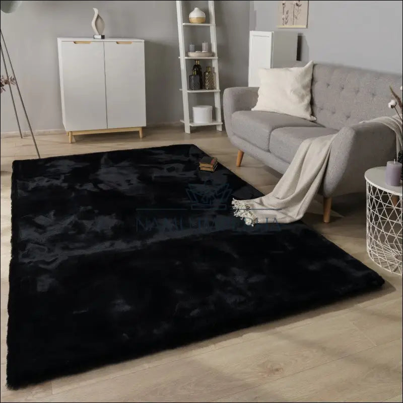 Kilimas NI4504 - €114 Save 15% 100-200, 50-100, __label:Pristatymas 5-14 d.d., color-juoda, kilimai 80 x 150 cm / Juoda