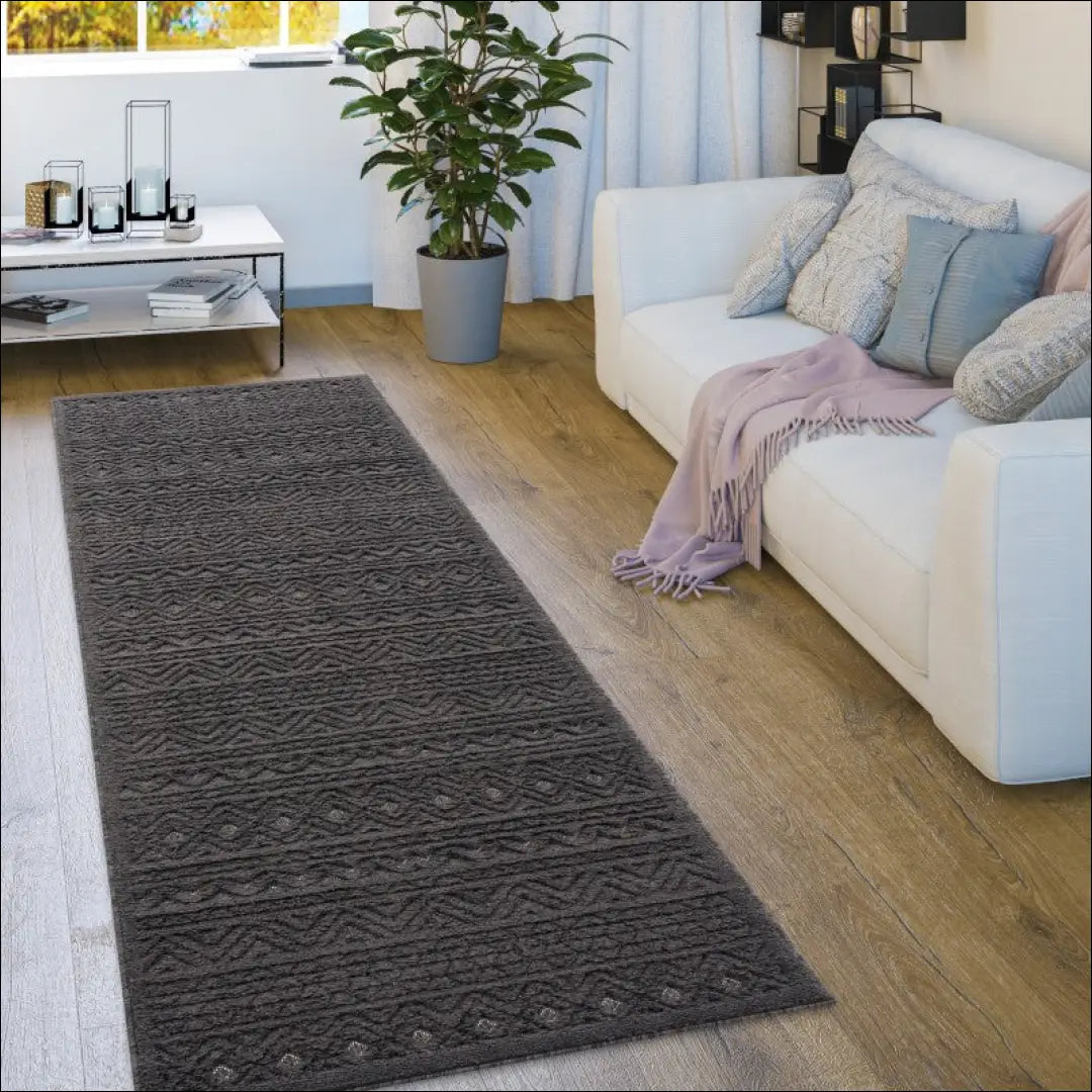 Kilimėlis RU1597 - €32 Save 50% 25-50, __label:Pristatymas 1-2 d.d., color-pilka, Dydis-60-x-100-cm, Dydis-60x100cm 60