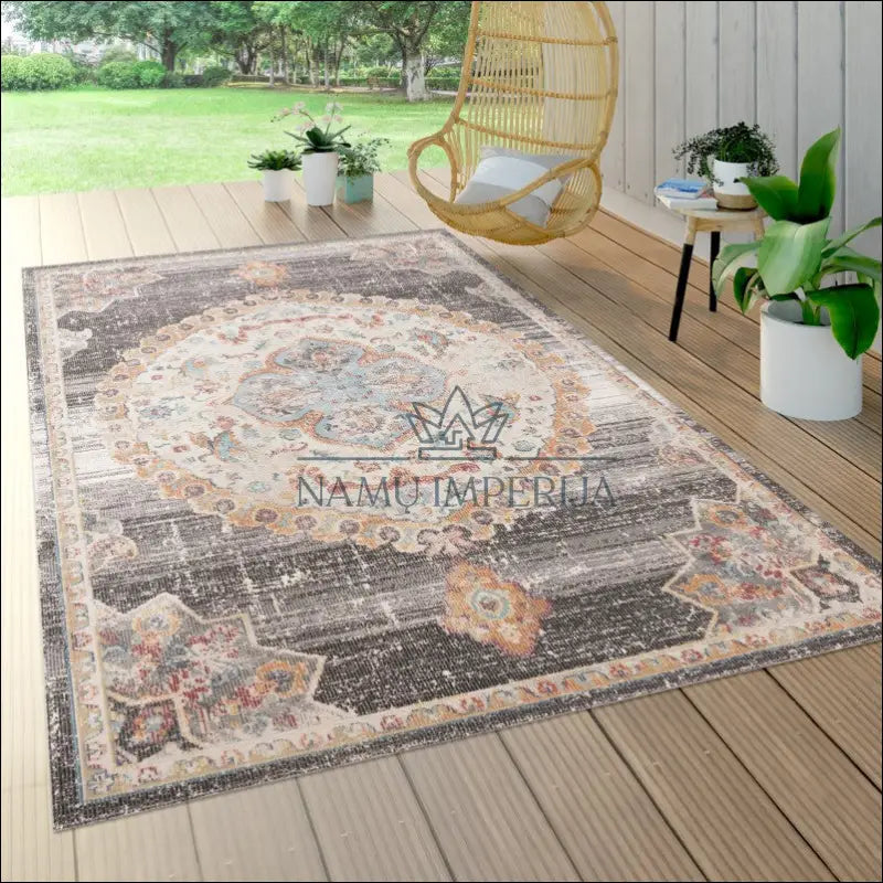 Kilimas NI4642 - €87 Save 15% 100-200, 50-100, __label:Pristatymas 5-14 d.d., color-pilka, kilimai 120 x 170 cm / Pilka
