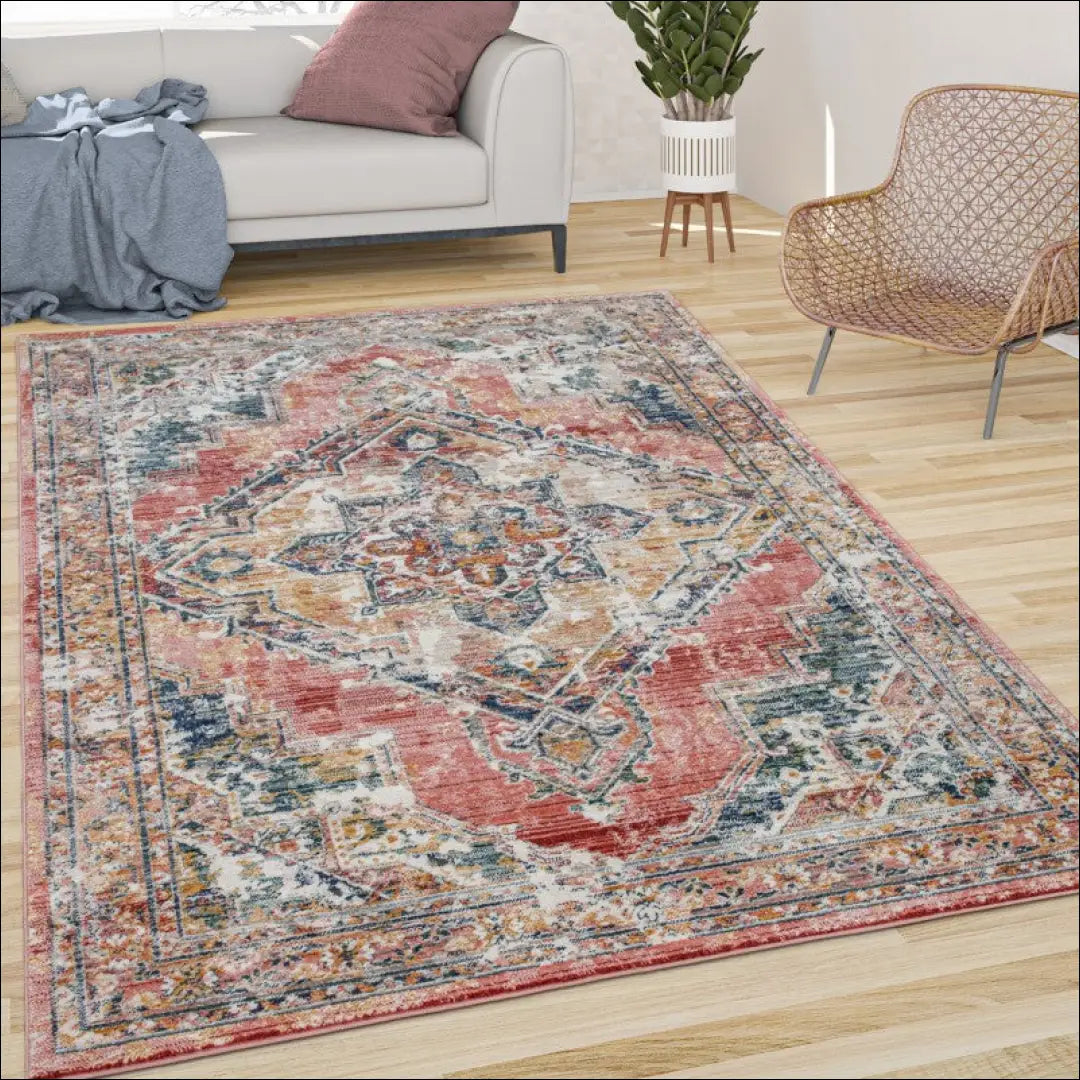 Kilimas NI4836 - €176 Save 15% 100-200, 50-100, __label:Pristatymas 5-14 d.d., color-raudona, kilimai 160 x 230 cm