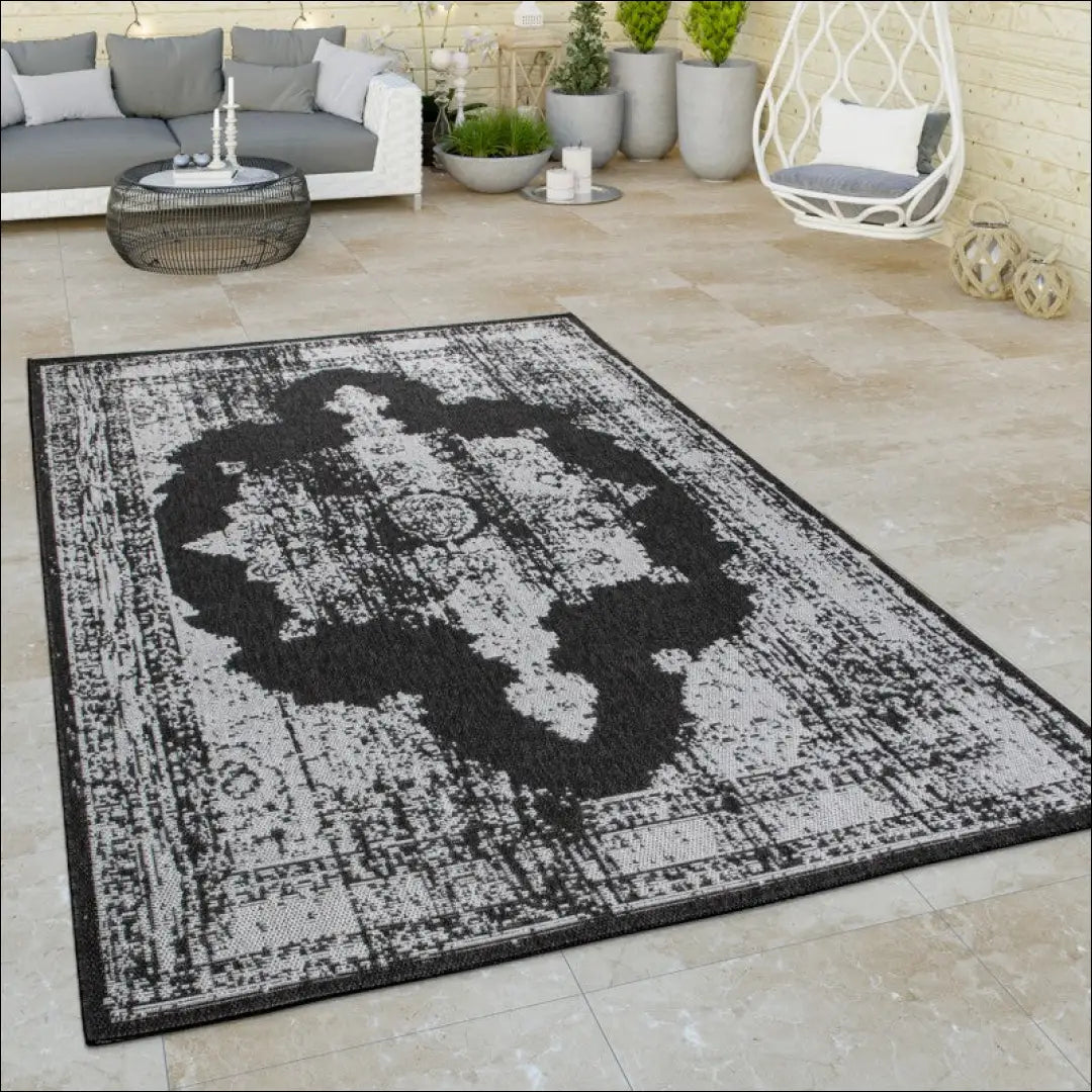Kilimas NI4960 - €83 Save 15% 100-200, 50-100, __label:Pristatymas 5-14 d.d., color-pilka, kilimai 120x160 cm / Pilka