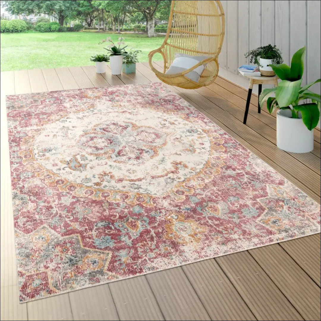 Kilimas NI4966 - €56 Save 15% 100-200, 50-100, __label:Pristatymas 5-14 d.d., apvalus, color-Coral 60 cm x 100 / Marga