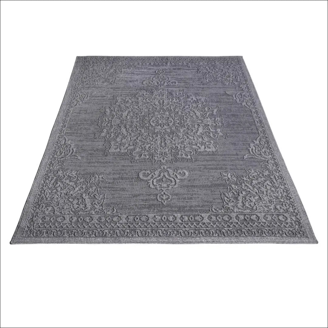 Kilimas NI5009 - €98 Save 15% 100-200, 50-100, __label:Pristatymas 5-14 d.d., color-Anthracite, kilimai 120x160 cm