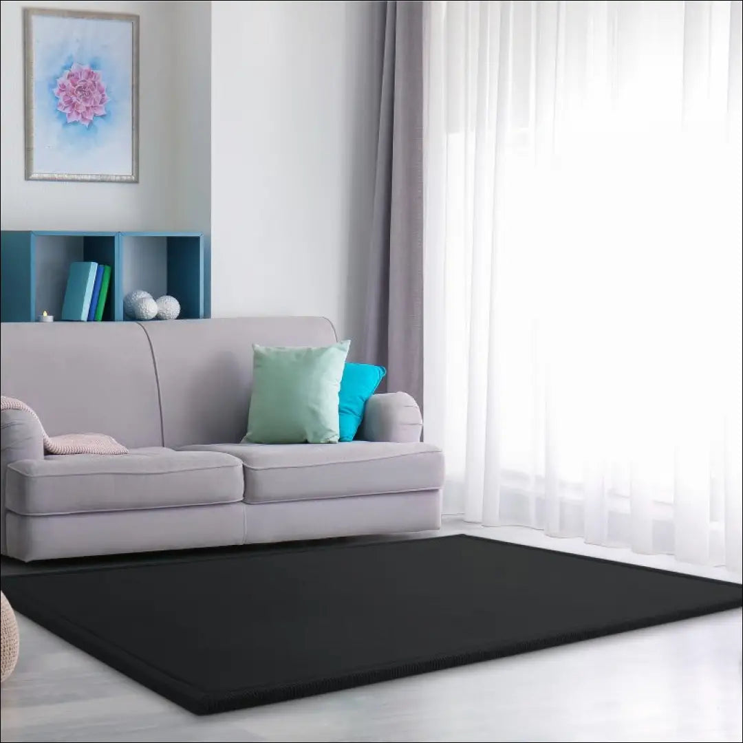 Kilimas NI5063 - €137 Save 15% 100-200, 50-100, __label:Pristatymas 5-14 d.d., color-juoda, kilimai 100x200 cm / Juoda