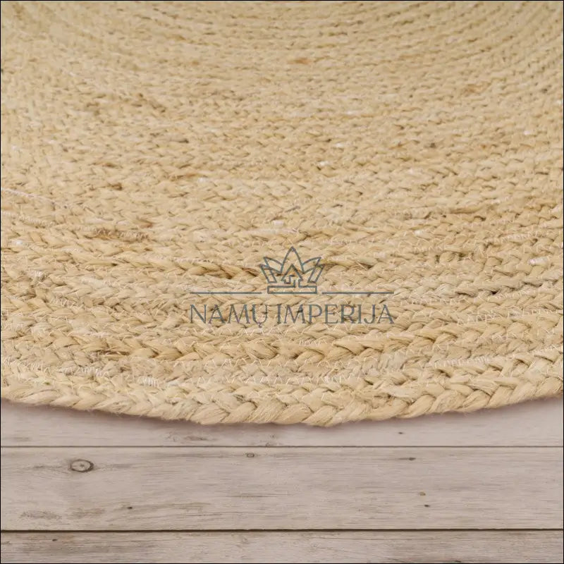 Kilimas NI5106 - 100-200, 50-100, __label:Pristatymas 5-14 d.d., apvalus, color-Ivory Kilimai Handmade Round Monochrome