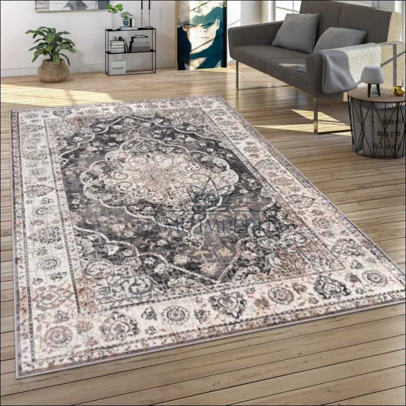 Kilimas NI5157 - €87 Save 15% 100-200, 25-50, 50-100, __label:Pristatymas 5-14 d.d., color-pilka 120x160 cm / Pilka
