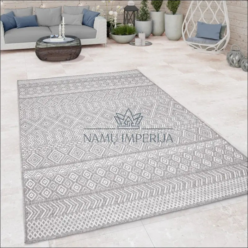 Kilimas NI5381 - €87 Save 15% 100-200, 50-100, __label:Pristatymas 5-14 d.d., color-pilka, kilimai 120 cm skersmuo