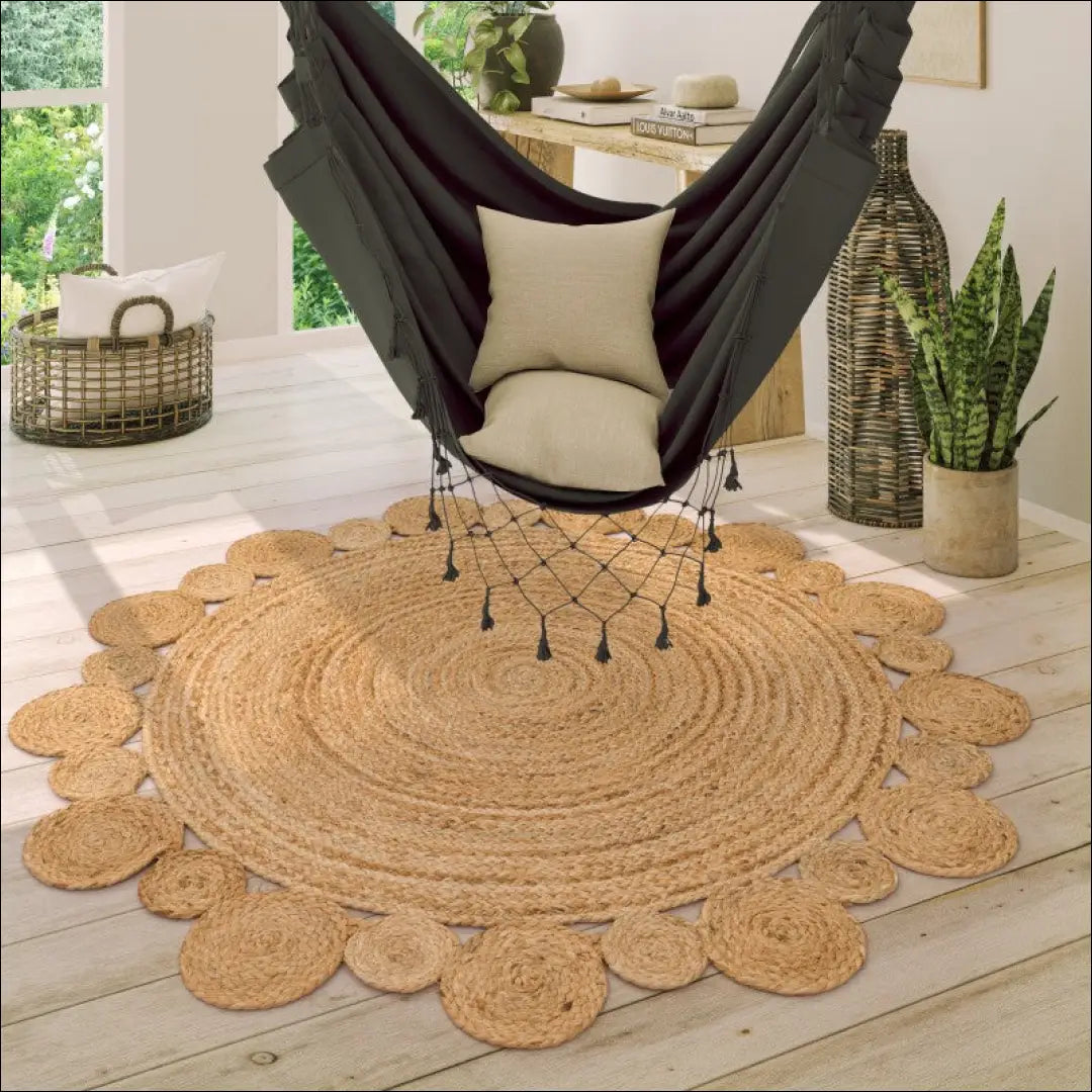 Kilimas NI5413 - €73 Save 15% 100-200, 50-100, __label:Pristatymas 5-14 d.d., color-Nature, kilimai 100 cm round