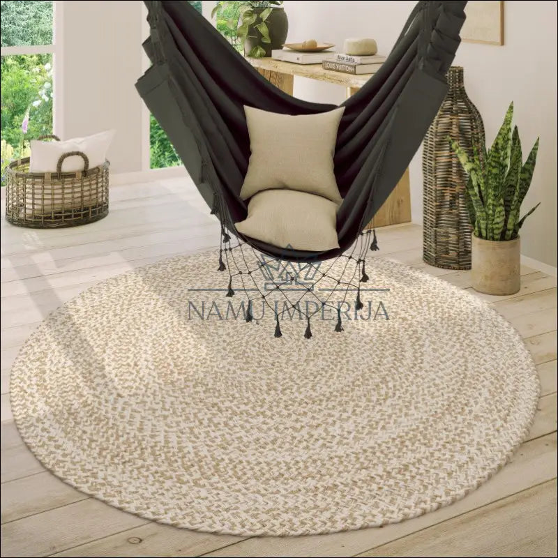 Kilimas NI5419 - €73 Save 15% 100-200, 50-100, __label:Pristatymas 5-14 d.d., color-smelio, kilimai 100 cm round