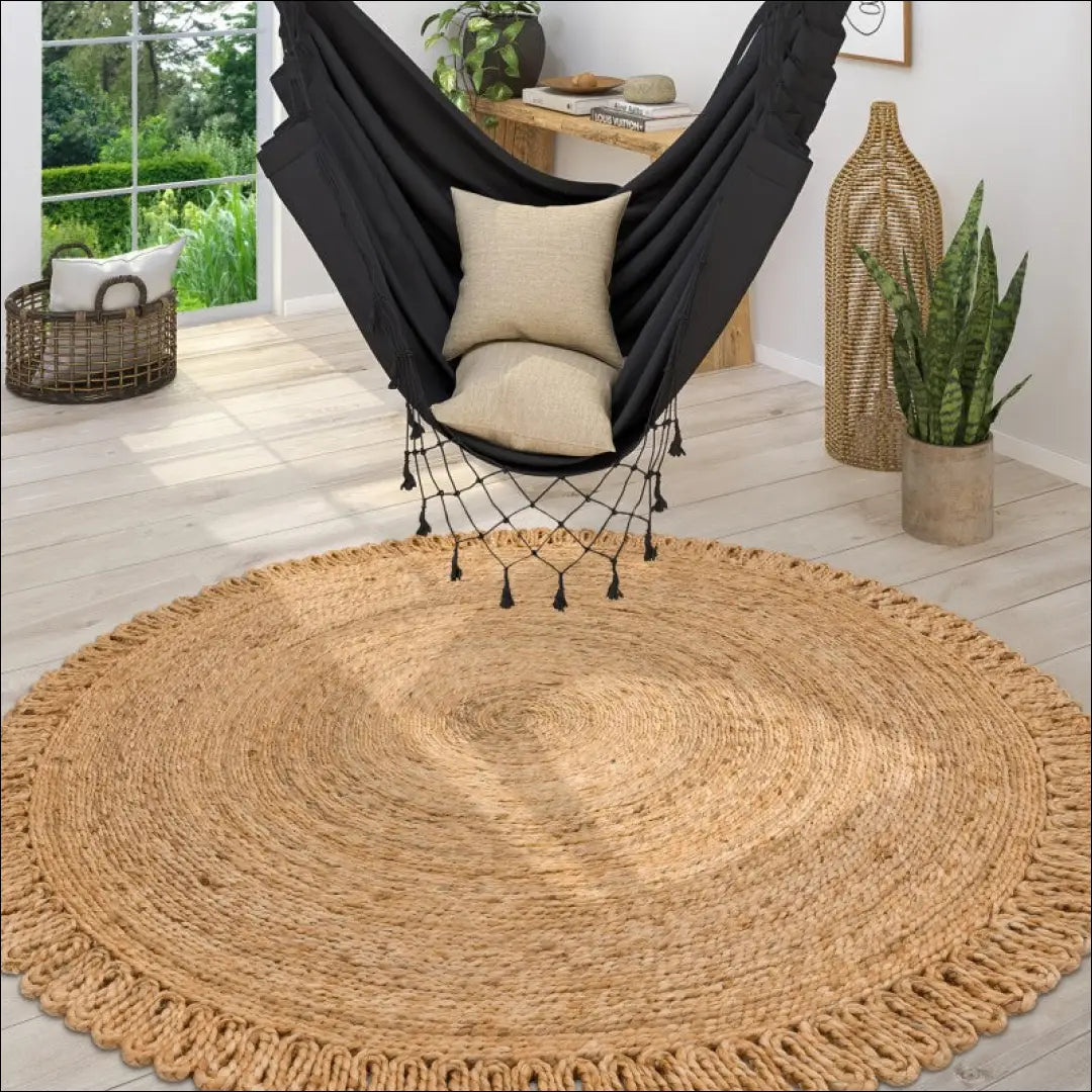 Kilimas NI5851 - €75 Save 15% 100-200, 50-100, __label:Pristatymas 5-14 d.d., color-Nature, kilimai 80 cm round / Gamta