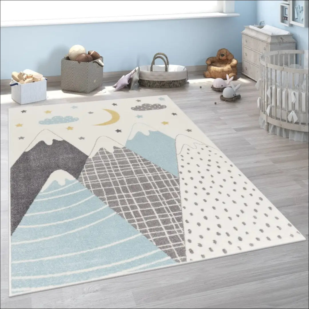 Kilimas NI5857 - €91 Save 15% 100-200, 50-100, __label:Pristatymas 5-14 d.d., color-melyna, kilimai 133 cm square