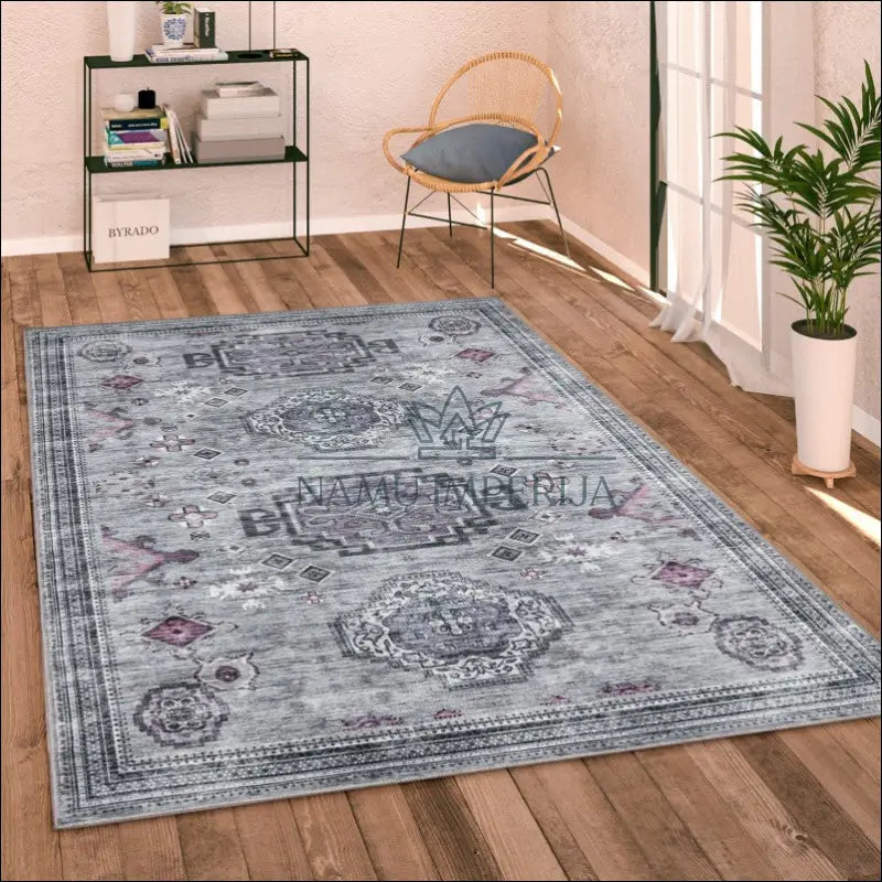 Kilimas NI5878 - €80 Save 15% 100-200, 50-100, __label:Pristatymas 5-14 d.d., color-pilka, kilimai 120 cm skersmuo