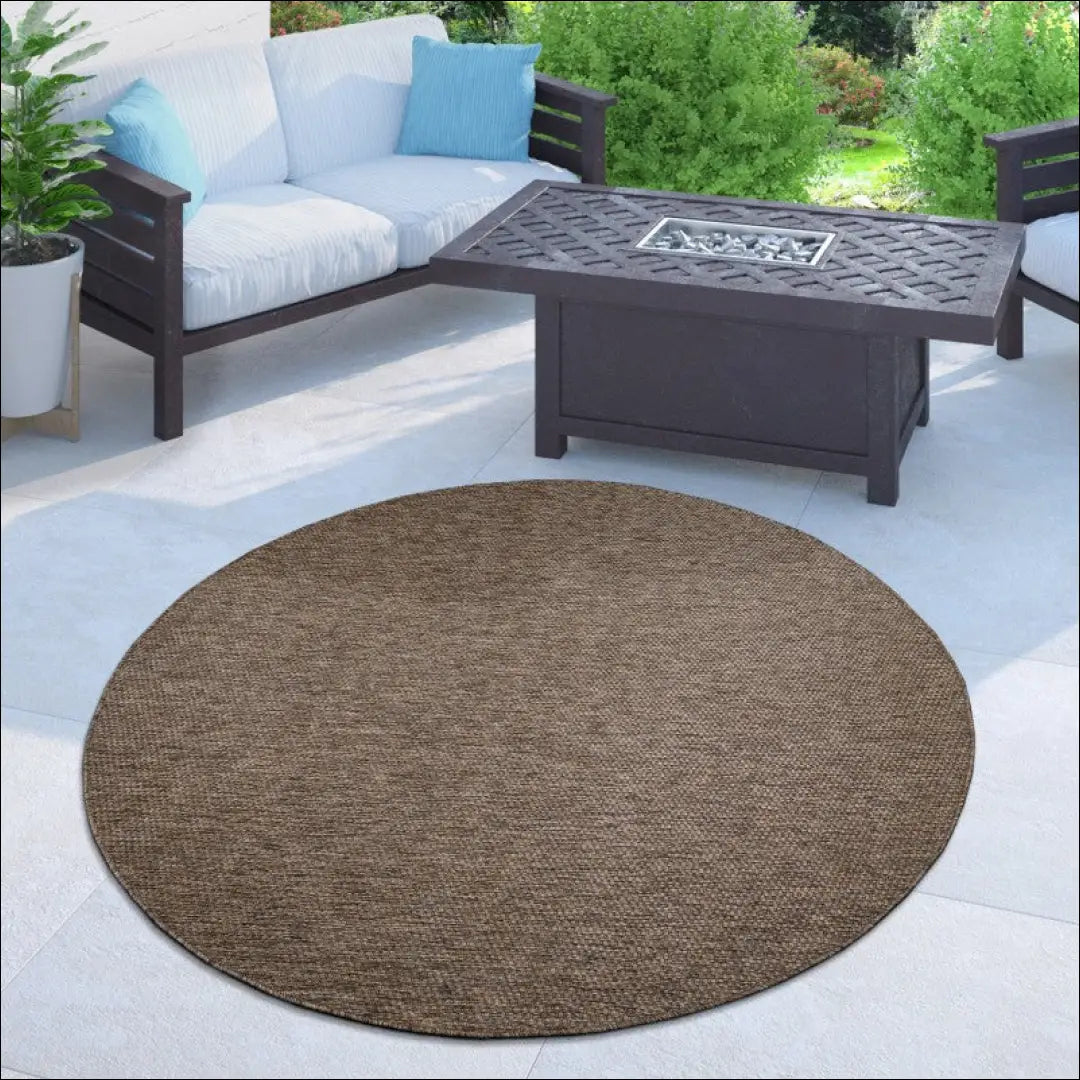 Kilimas NI5908 - €68 Save 15% 100-200, 25-50, 50-100, __label:Pristatymas 5-14 d.d., color-Taupe 120 cm skersmuo