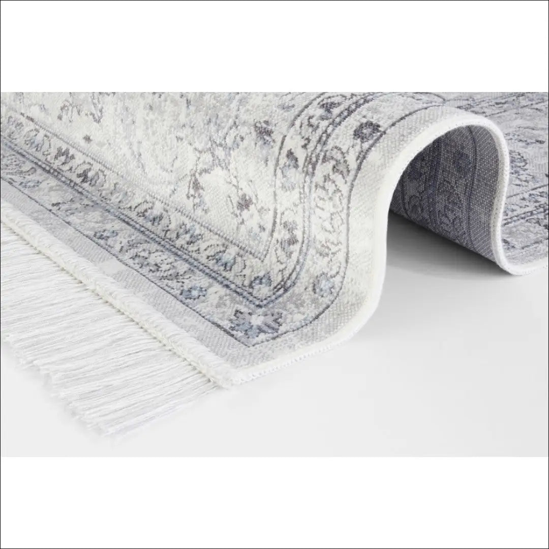 Kilimas RU1087 - €85 Save 50% 50-100, __label:Pristatymas 1-2 d.d., color-kremas, color-melyna, kilimai 160 cm x 230