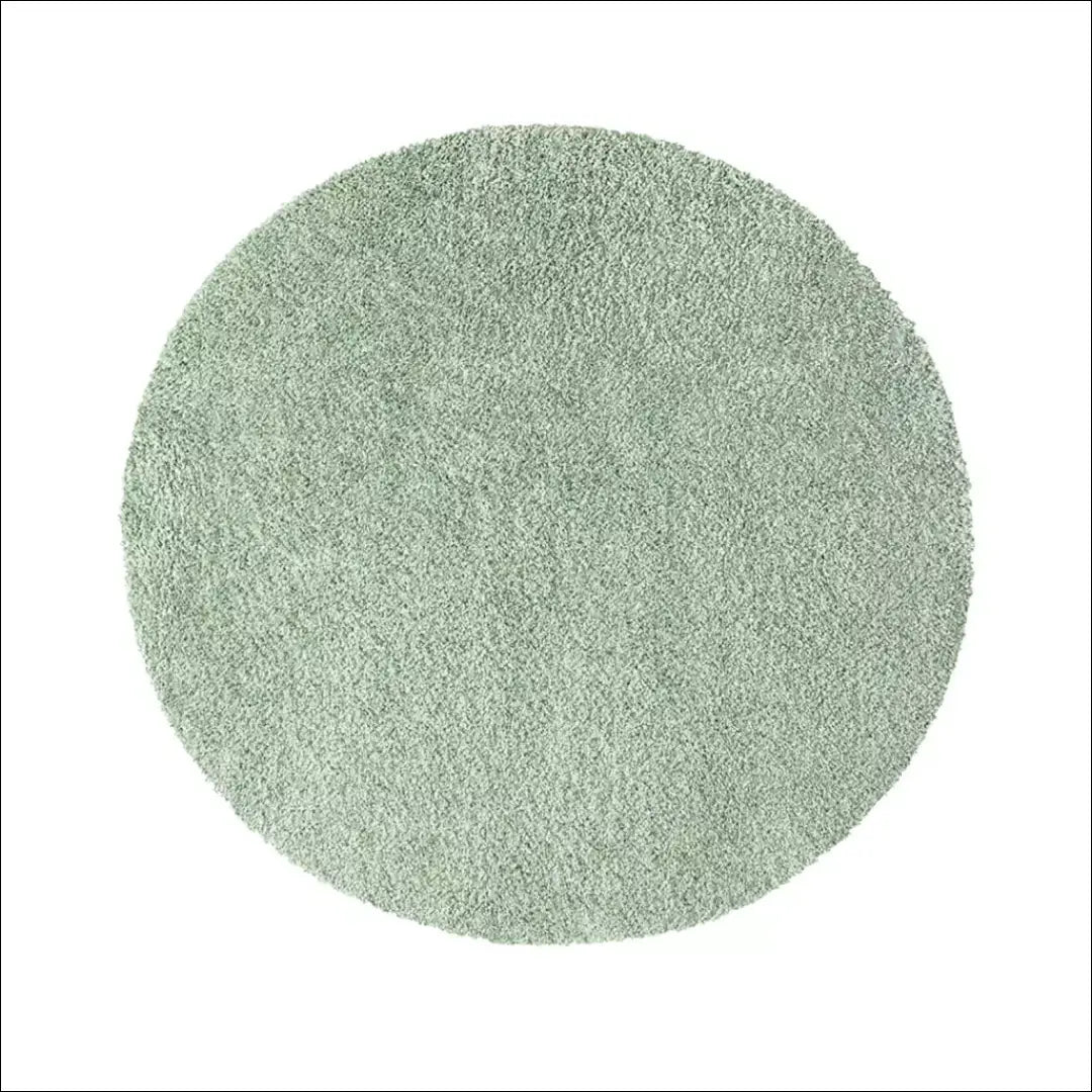 Kilimas RU1152 - €43 Save 50% 25-50, __label:Pristatymas 1-2 d.d., apvalus, color-zalia, Dydis-160-cm-skersmuo 160 cm