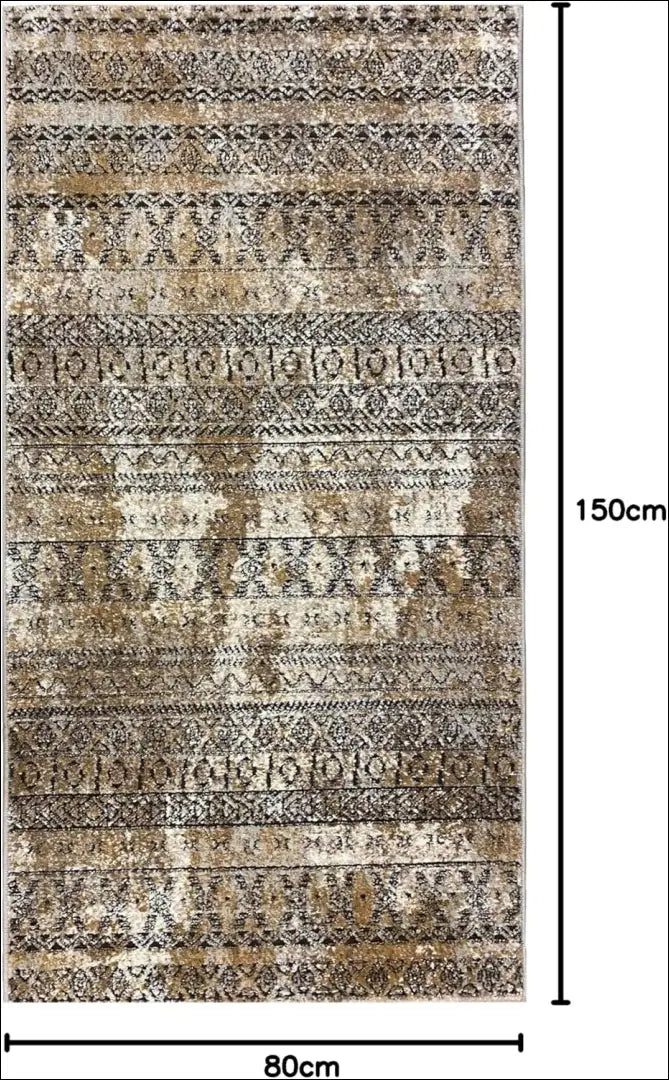 Kilimas RU1180 - €35 Save 50% 25-50, __label:Pristatymas 1-2 d.d., color-ruda, kilimai, material-polipropilenas 80 cm x