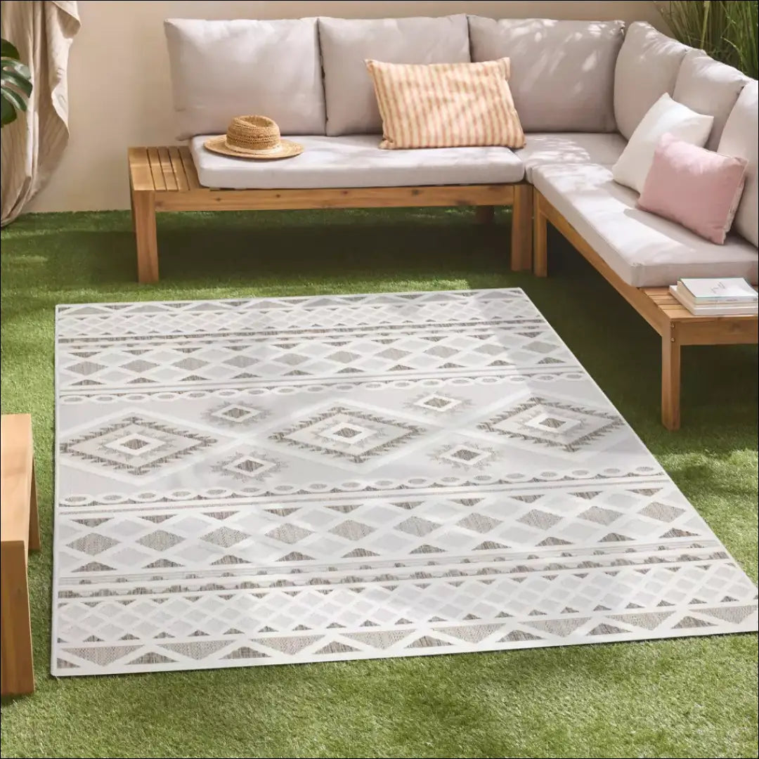 Kilimas RU1209 - €44 Save 50% 25-50, __label:Pristatymas 1-2 d.d., color-kremas, kilimai, lauko 150 cm x / Kremas