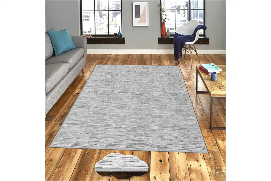 Kilimas RU1213 - €34 Save 50% 25-50, __label:Pristatymas 1-2 d.d., color-pilka, kilimai, material-aksomas 120 cm x 180