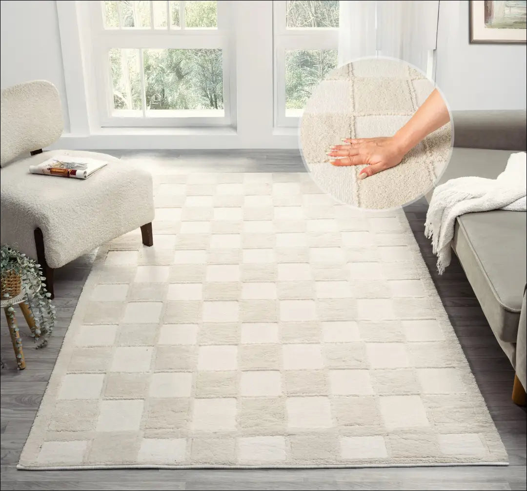 Kilimas RU1264 - €115 Save 50% 100-200, __label:Pristatymas 1-2 d.d., color-kremas, kilimai, material-poliesteris 160
