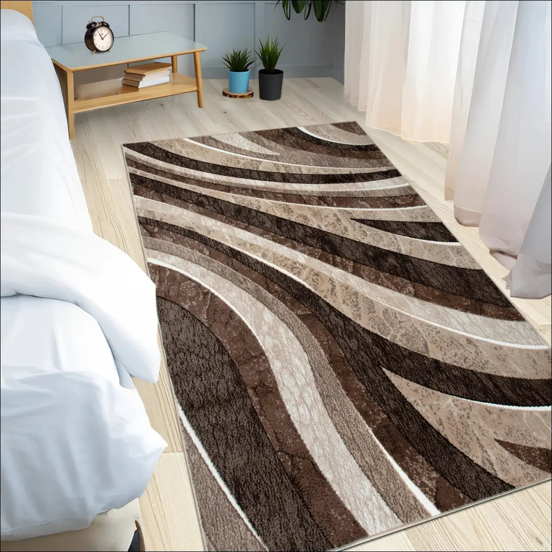 Kilimas RU1278 - €144 Save 50% 100-200, __label:Pristatymas 1-2 d.d., color-ruda, kilimai, material-poliesteris 240 cm
